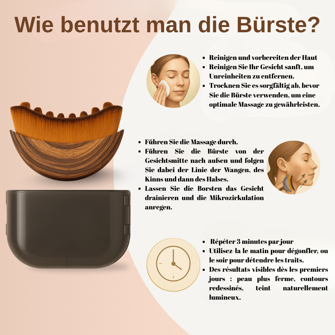 Glowiapro™ Prämie-Lymphdrainage-Bürste