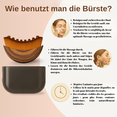 Glowiapro™ Prämie-Lymphdrainage-Bürste
